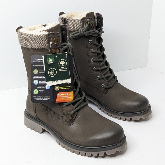 Kamik Rogue 8 Waterproof Winter Boots, Brown, Women's 6.5 - Picture 1 of 8